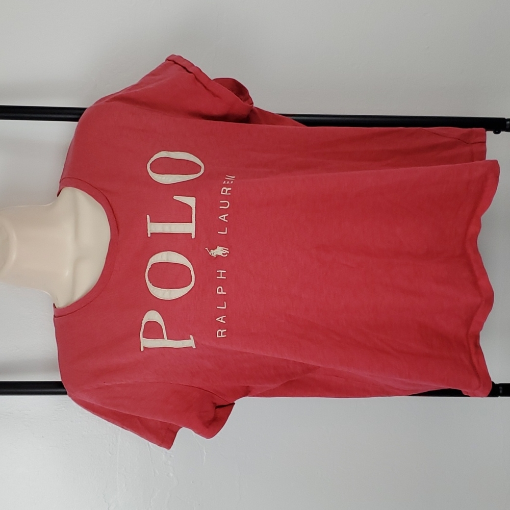 Polo Ralph Lauren embroidered logo t-shirt top size XL